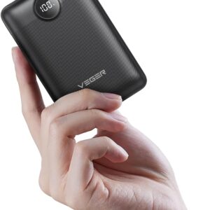 VEGER Power Bank 20000mAh,Portable Charger USB C Battery Pack Phone Charger,Travel Essentials Powerbank Fast Charging Compatible with iPhone,iPad,Android Smartphone,Heated Vest and More