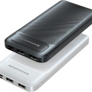 MAOMAOCON 2 Pack Power Bank 10600mAh powerbank Fast Charging PD20W USB C PowerBank Portable Charger Output and Input for Smartphones, Tablets and more