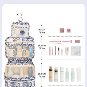 Travel Hanging Toiletry Wash Bag Makeup Cosmetic Organizer for Women Girls Kids Waterproof