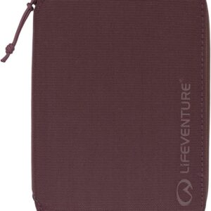 Lifeventure RFID Protected Mini Travel Wallet — Zip Bifold Wallet and Passport Holder for Travel, Eco-Friendly, Recyclable Material