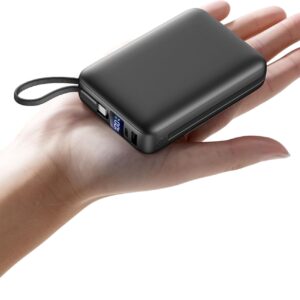 Power Bank, 26800mAh Portable Charger Battery Pack, External Battery with 2 Port & 2 Cables, Fast Charging Powerbank Compatible for iPhone 16 15 14 13 12, Android Phone and More