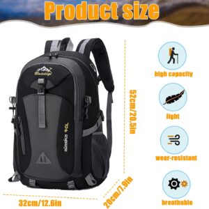 40L Large Capacity Multifunction Backpack, Men Women Hiking Backpack,School/Trekking/Hiking/Camping/Travel/Fishing/Climbing/Mountaineering/Alpinism or Daily Use