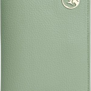 Lychii Leather Passport Wallet for Women and Men, PU Travel Protector Wallet Pouch Protective Case for Passport, Boarding Pass and ID Card