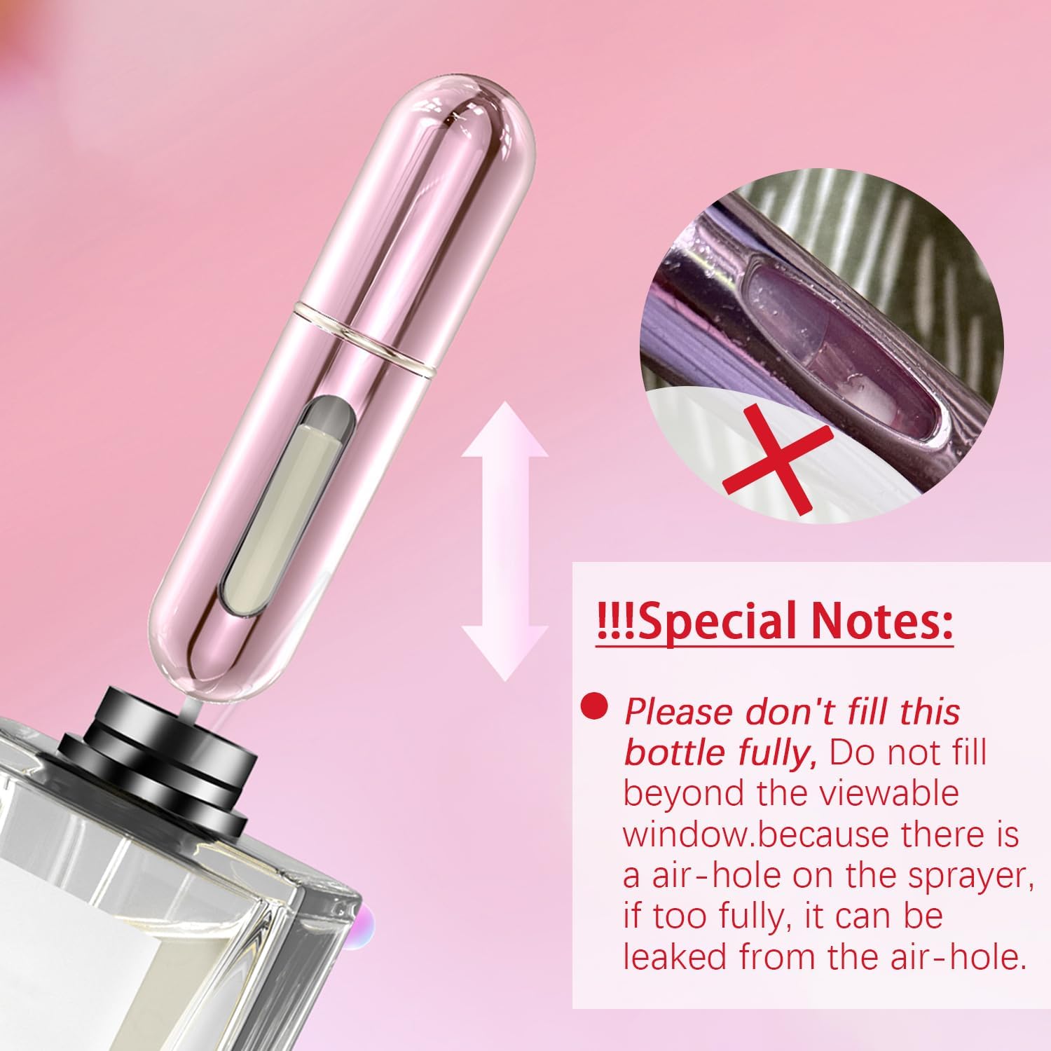 4PCS 5ml Perfume Atomiser Refillable Bottles Portable Mini Spray Travel Bottle Easy to Refill Empty Atomizer Bottle for Purse Handbag Pocket Luggage,Bright Color - Image 8