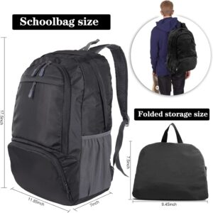 Lightweight Foldable Packable Rucksack Waterproof Breathable Daypack For Outdoor Camping Hiking Travel School Backpack Women Men Kids
