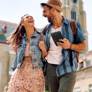 VULKIT Passport Cover Ultra Slim Design Leather Travel Wallet with Back 2 Card Slots, RFID Blocking Passport Sleeve Travel Essential